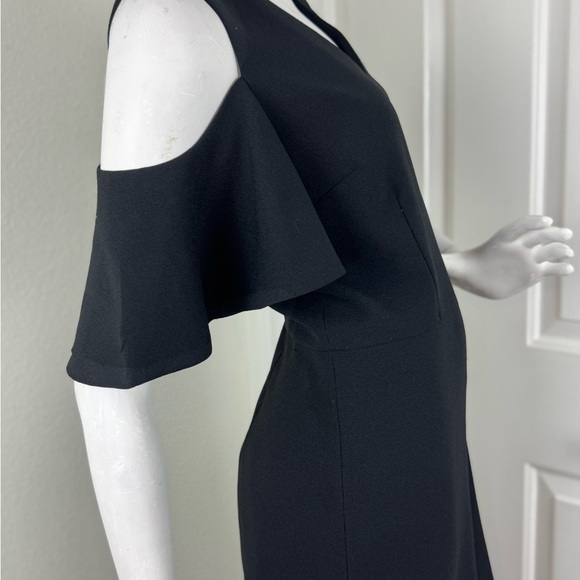 KARL LAGERFELD Cold Shoulder Jumpsuit Navy Blue Size 8. A24 - Picture 6 of 15